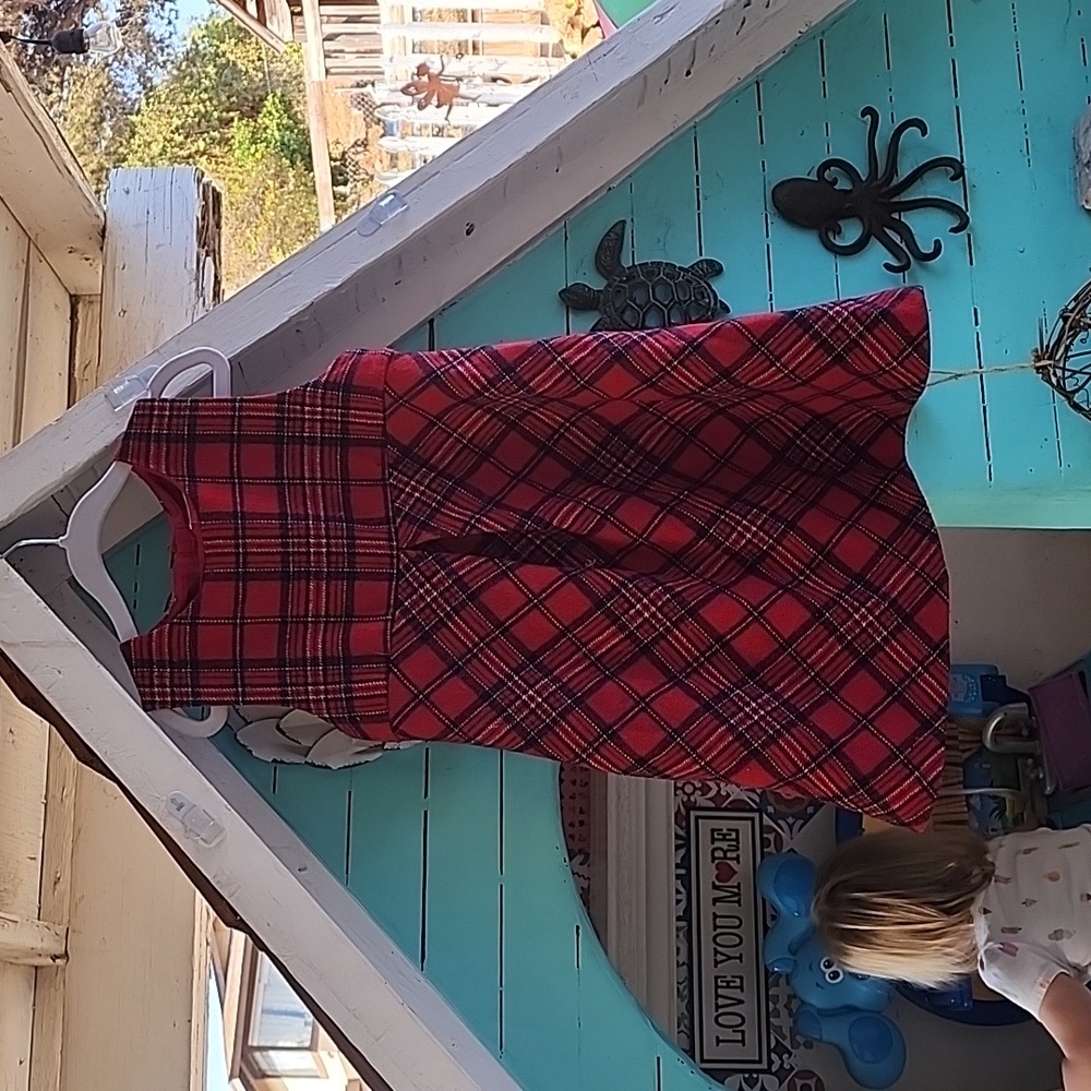 Janie & Jack  plaid Jumper